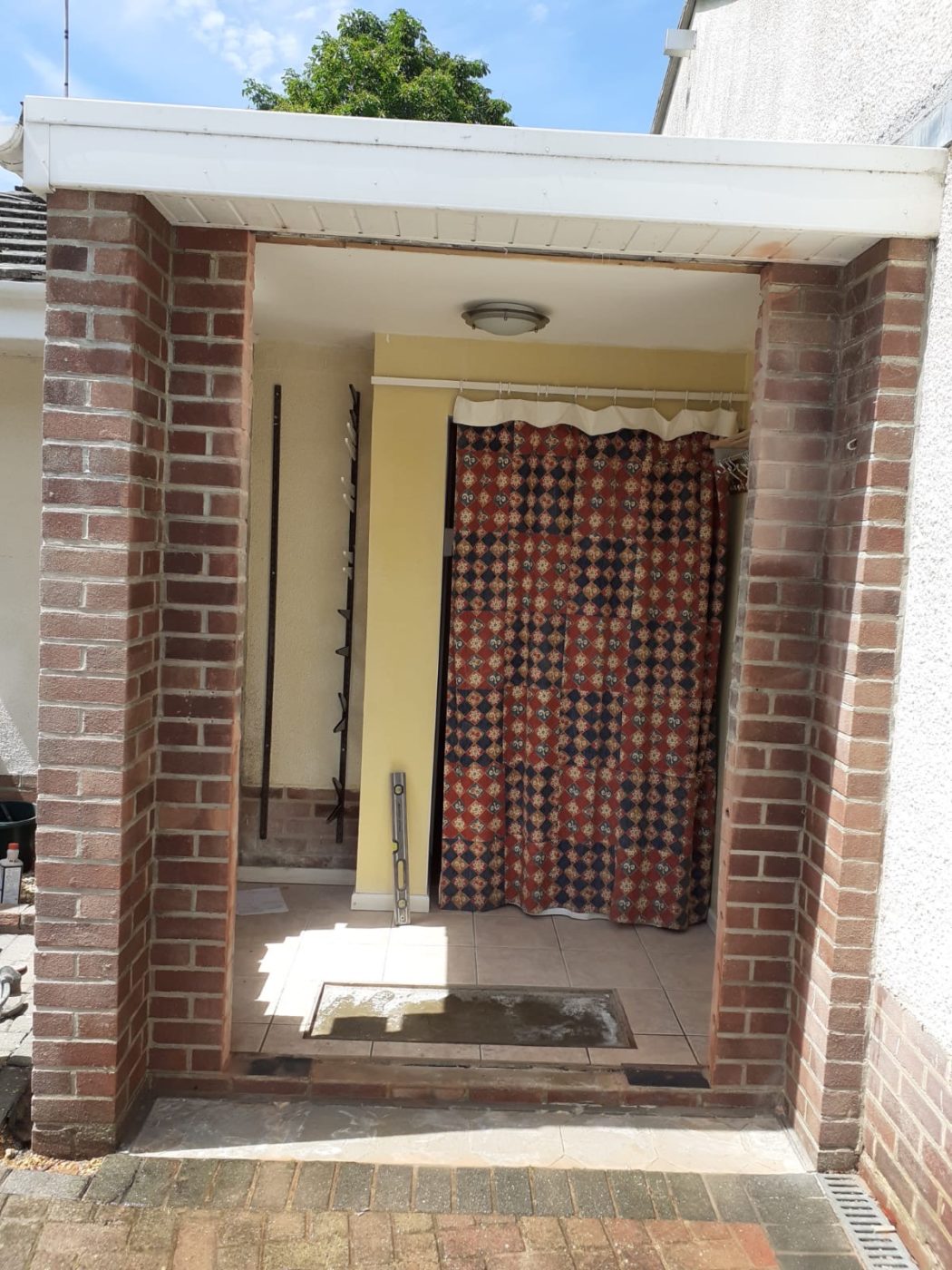 BEFORE: Composite Door Installation Farnham